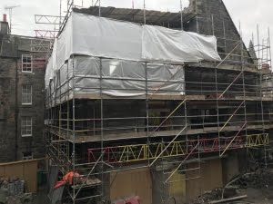 Scaffolding in Edinburgh